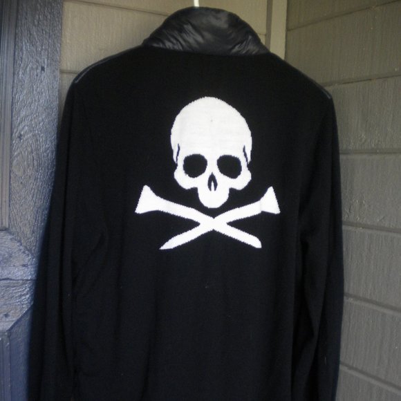 Rare Gfore Skull Golf Jacket Size L 